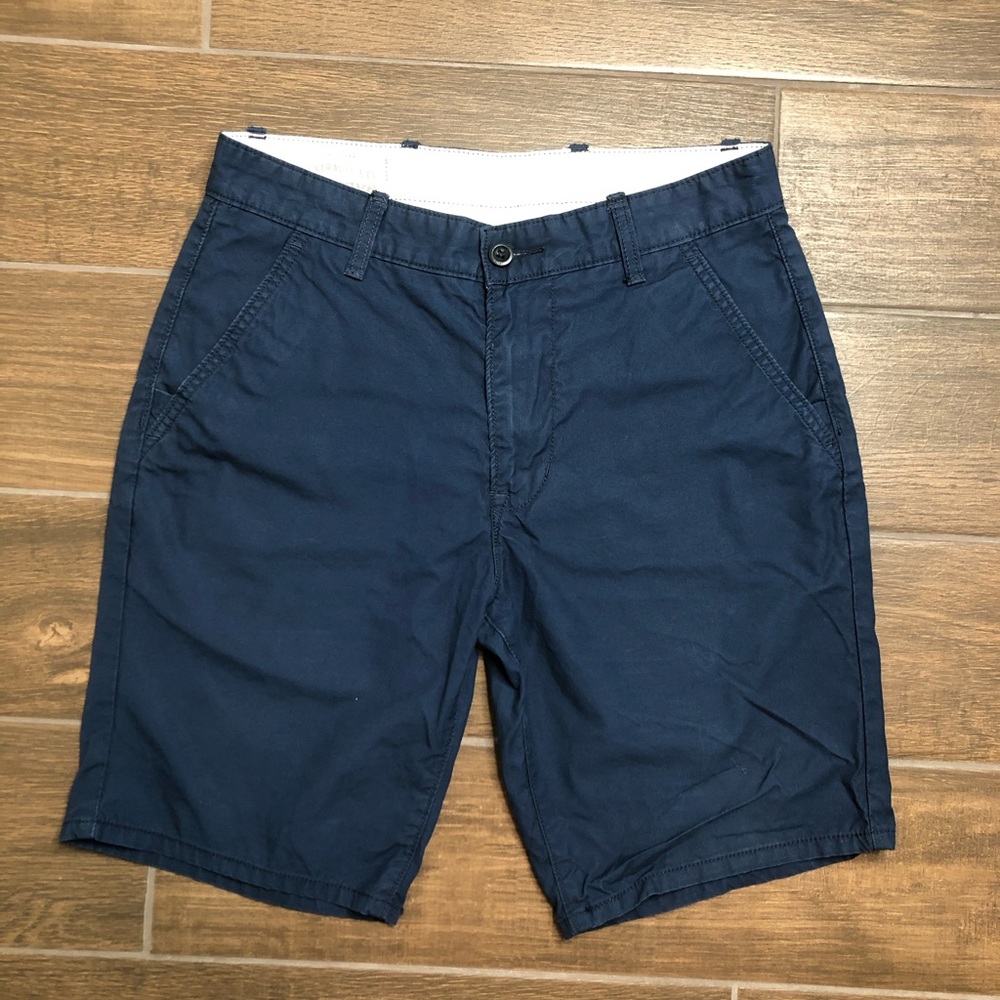 Levi Strauss Mens Flat Front Chino Shorts Size 29